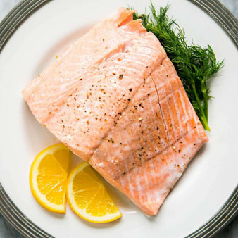 Poached Salmon