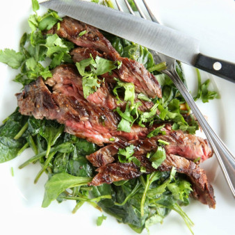 Ginger-Garlic Flank Steak
