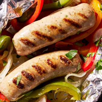 Sausage & Peppers Foil Pack