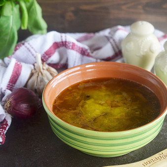 Суп грибной из белых грибов