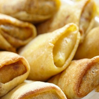 Блины с моцареллой