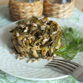 Стручковая фасоль в мультиварке