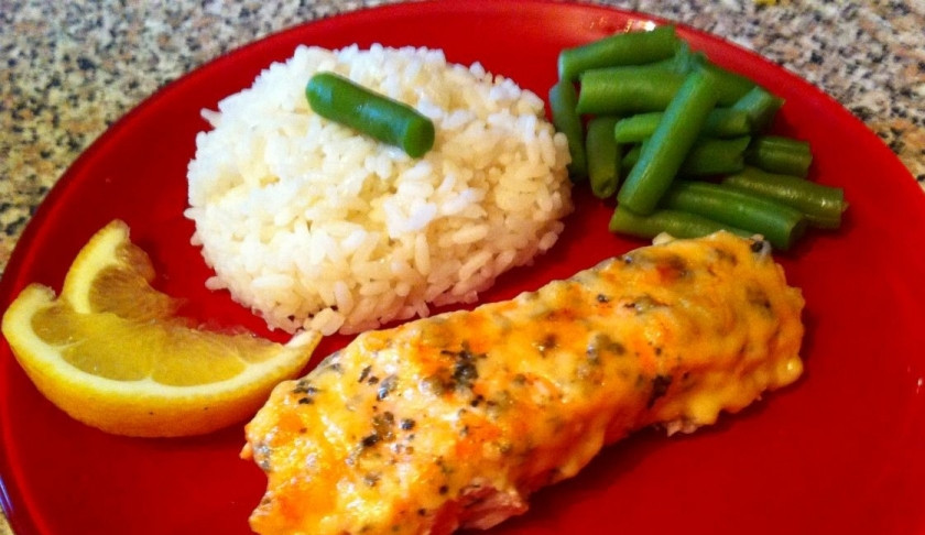 1. Этап. Семга тушеная: 4. Готово! Приятного аппетита!