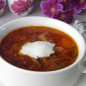 Борщ с кислой капустой