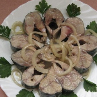 Скумбрия маринованная по-домашнему