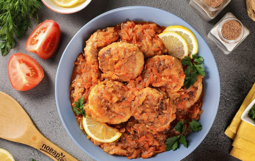 1. Этап. Тефтели из судака: Тефтели из судака готовы. Приятного аппетита!