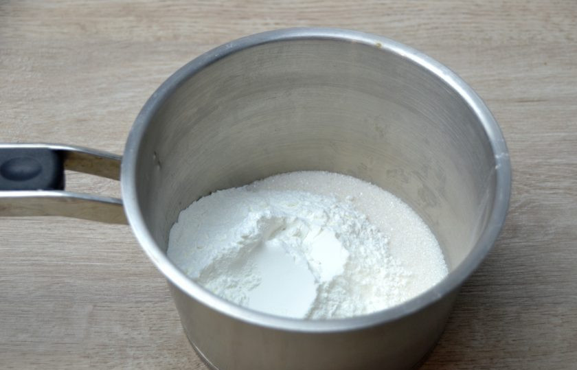 1. Этап. Американский лимонный пирог: Пока тесто 