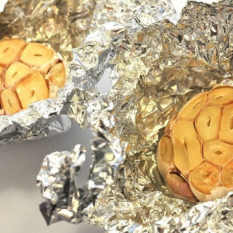 Чеснок запеченный в духовке