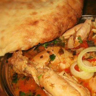 Чахохбили из курицы в духовке