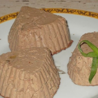 Домашний паштет из куриной печени
