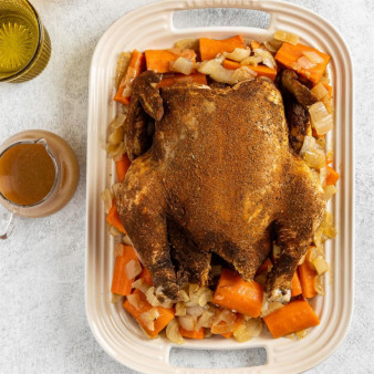 Slow-Cooker Rotisserie Chicken