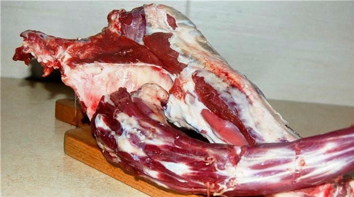 1. Этап. Суп из телячьего хвоста: Следующим образом выглядит телячий хвост.