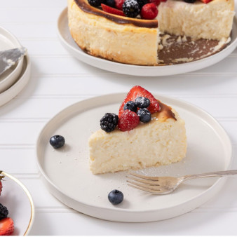 Crustless Cheesecake