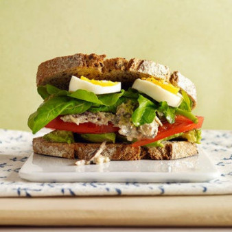 Sardine Salad Sandwich