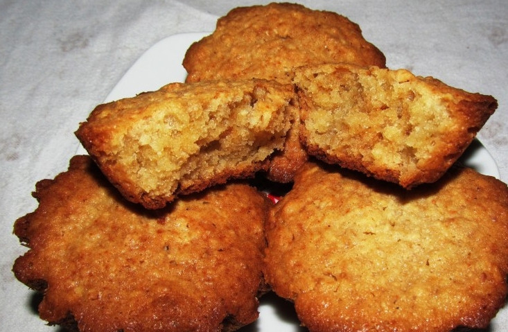 1. Этап. Творожно-овсяные кексы: 5. Вот и все! Приятного аппетита!