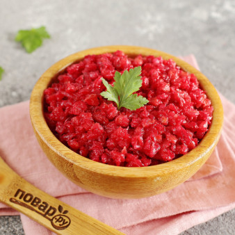 Перловая каша со свеклой