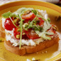Strawberry Goat Cheese Toast