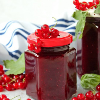 Джем из красной смородины с пектином