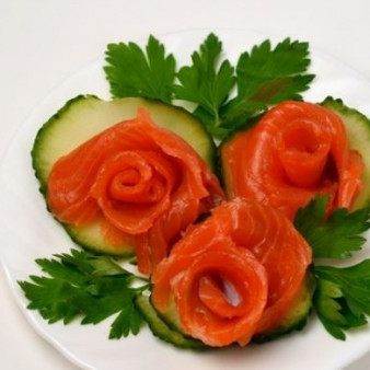 Соленая форель