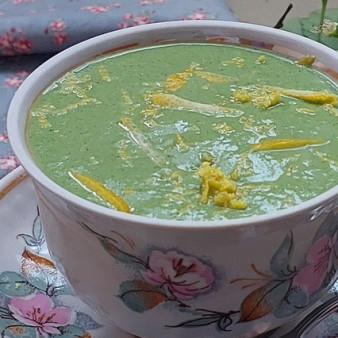 Шпинатный йогуртовый смузи