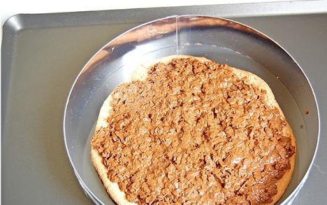 1. Этап. Торт Царский: Выглядит это так.