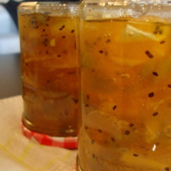 Варенье из киви и яблок