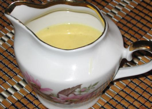 1. Этап. Соус для рыбы на пару: Готово!