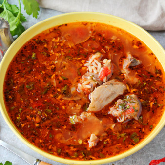 Харчо с гранатовым соком