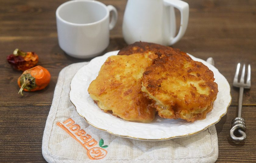 1. Этап. Сырные лепешки за 5 минут: 6. Приятного аппетита!