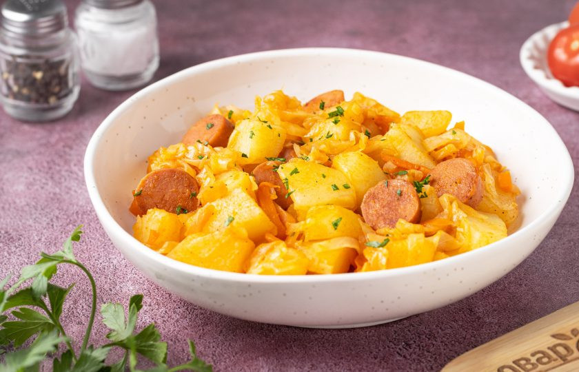 1. Этап. Рагу по-крестьянски: Рагу по-крестьянски готово, приятного вам аппетита!