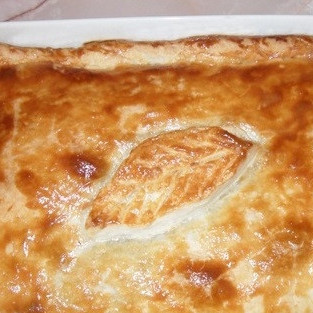 Картофельный пирог с мясом