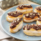 Hazelnut Mocha Eclairs
