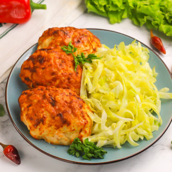 Куриные котлеты в аэрогриле