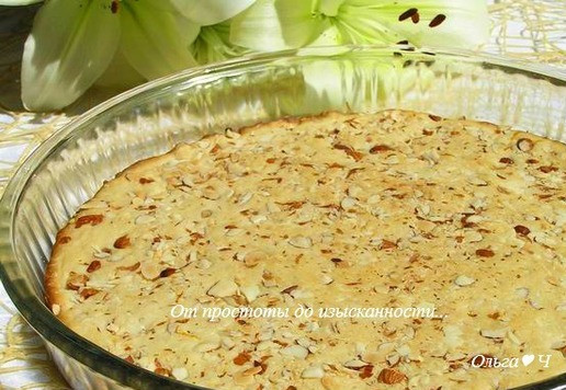 1. Этап. Лимонное печенье с миндалем: Подавайте к столу.