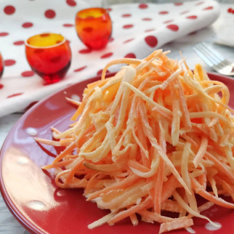 Овощной салат Рассвет