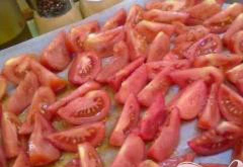 1. Этап. Арабский сэндвич: Хорошенько перемешиваем. Выкладываем на противень и запекаем в духовке при 240 C в течении 30-40 минут.