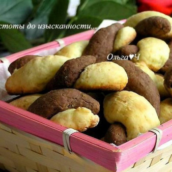 Творожно-шоколадные булочки