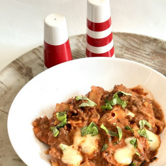 Быстрая сковорода А-ля лазанья