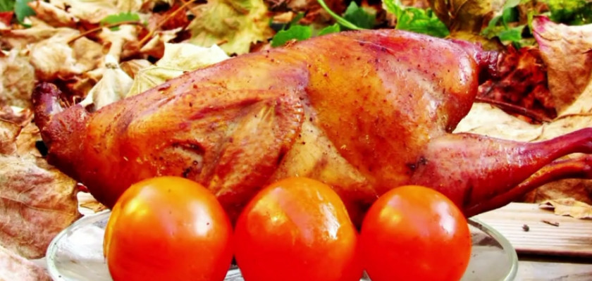 1. Этап. Копченые перепела: 5. Достаем, даем остыть - и можно подавать! Приятного аппетита!