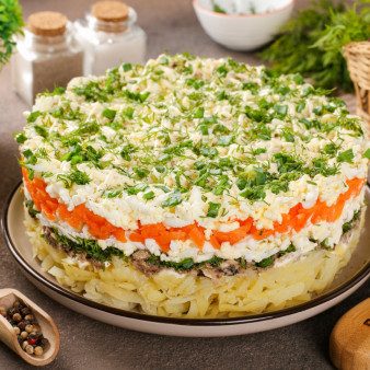 Салат Шпротка