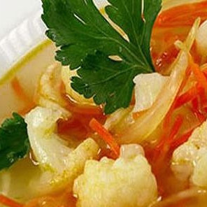 Цветная капуста тушеная в мультиварке