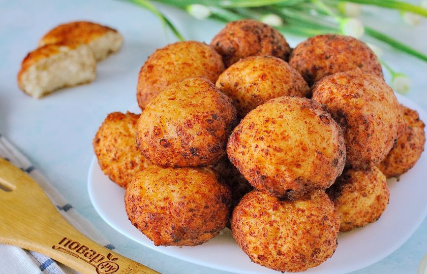 1. Этап. Творожные ёжики: Творожные ёжики готовы. Приятного аппетита!