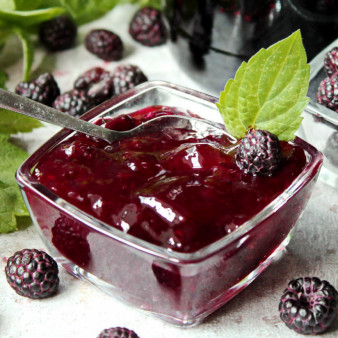 Варенье из черной малины