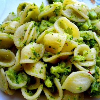 Паста вегетарианская с брокколи