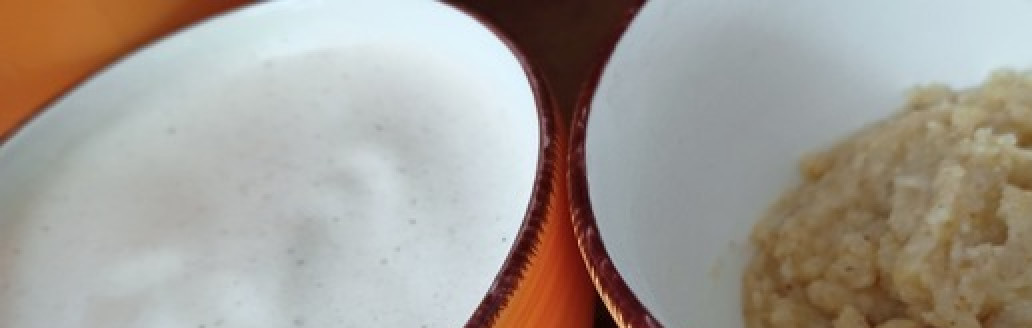 1. Этап. Безглютеновая творожная запеканка: Соединяем обе массы, взбиваем смесь ещё пару минут.