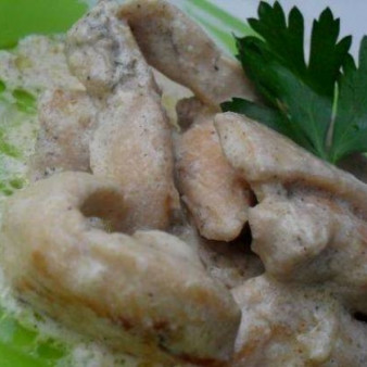 Индейка со сметаной