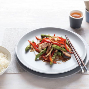 Pork and Vegetable Stir-Fry