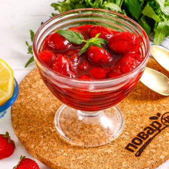 Клубничное варенье с пектином