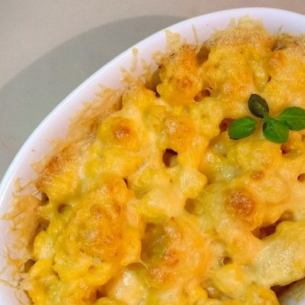 Цветная капуста, запеченная с сыром