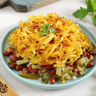 Салат Бедняк